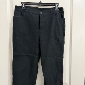 Eddie Bauer black pants. Size 8.